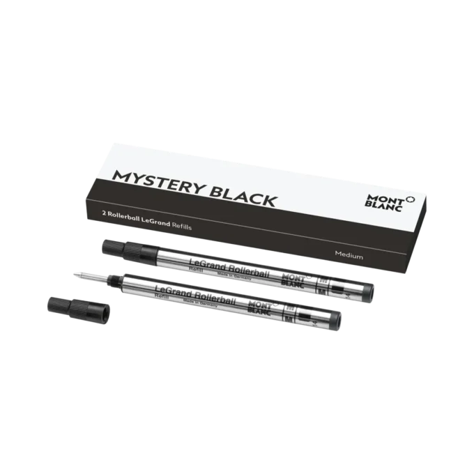 2 recambios para rollerball LeGrand, Mystery Black – fino