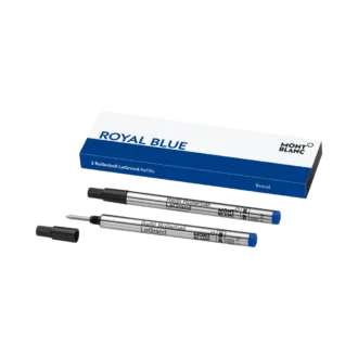2 recambios Rollerball LeGrand, azul real – fino
