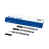 3 recambios Rollerball Small, azul real – Medio