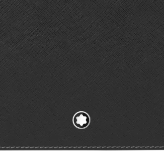 Alfombrilla de escritorio de cuero negro