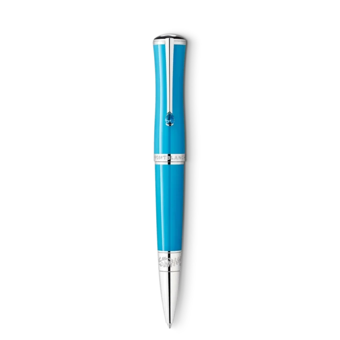 Bolígrafo Montblanc Maria Callas Edición Especial en color turquesa