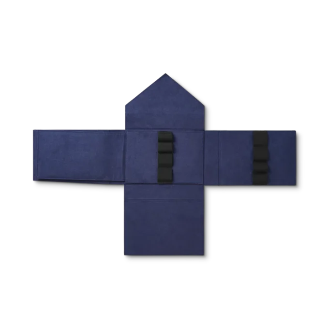 Caja coleccionista de cuero para 8 instrumentos de escritura