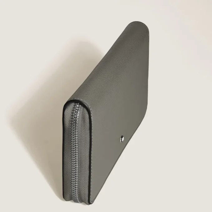 Cartera de sastrería con cremallera de 12 cc