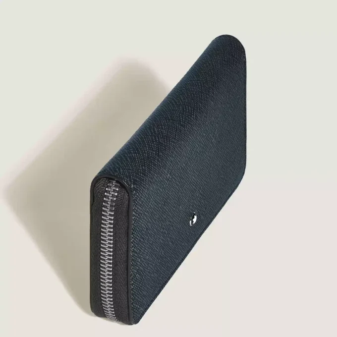 Cartera mediana Sartorial 12cc con cremallera