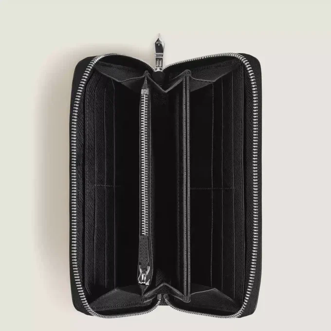 Cartera Sartorial 12cc con cremallera