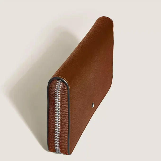 Cartera Sartorial 12cc con cremallera