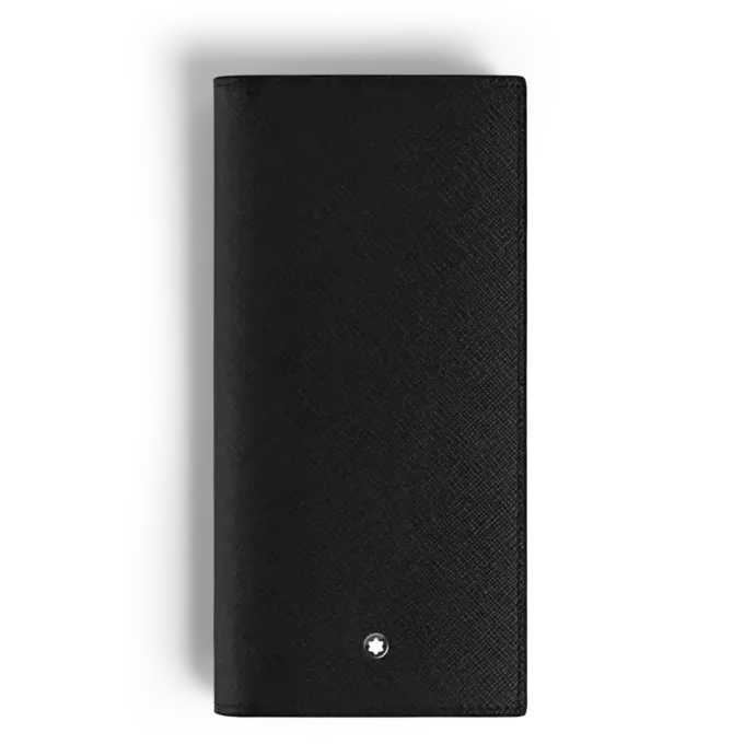 Cartera Sartorial 14cc con bolsillo con cremallera