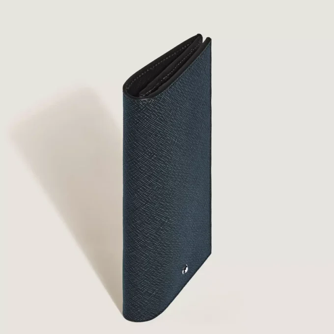 Cartera Sartorial 14cc con bolsillo con cremallera