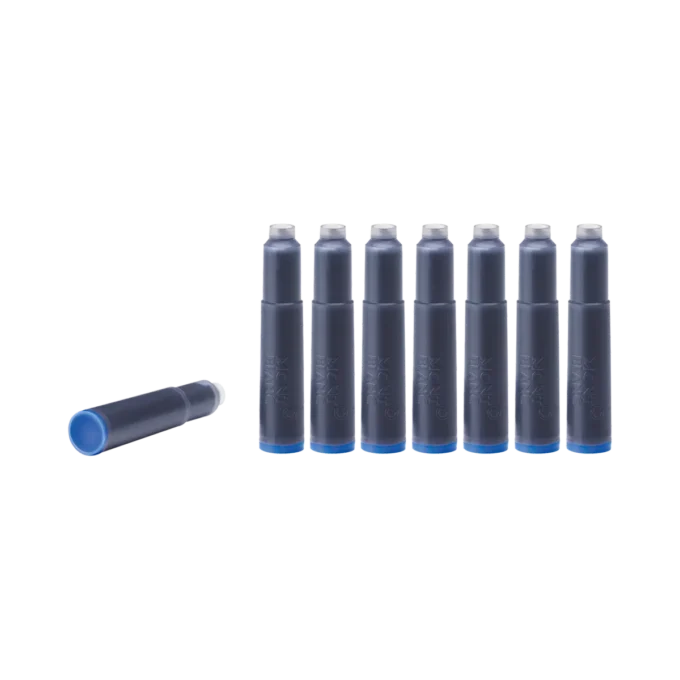 Cartuchos de tinta, azul permanente – paquete de 8 unidades