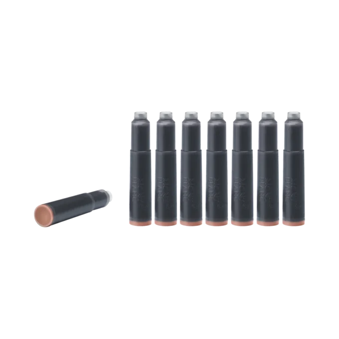 Cartuchos de tinta, marrón toffee, paquete de 8 unidades