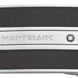 Cinturón reversible de cuero negro/marrón de 30 mm