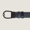Cinturón reversible Horseshoe de 30 mm en piel granulada