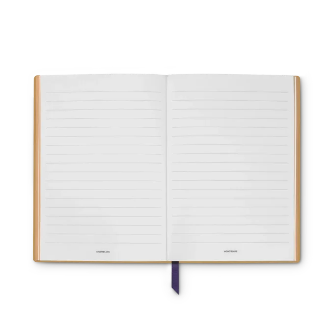 Cuaderno n.º 146 pequeño, Masters of Art Homage to Gustav Klimt, color dorado – Rayado