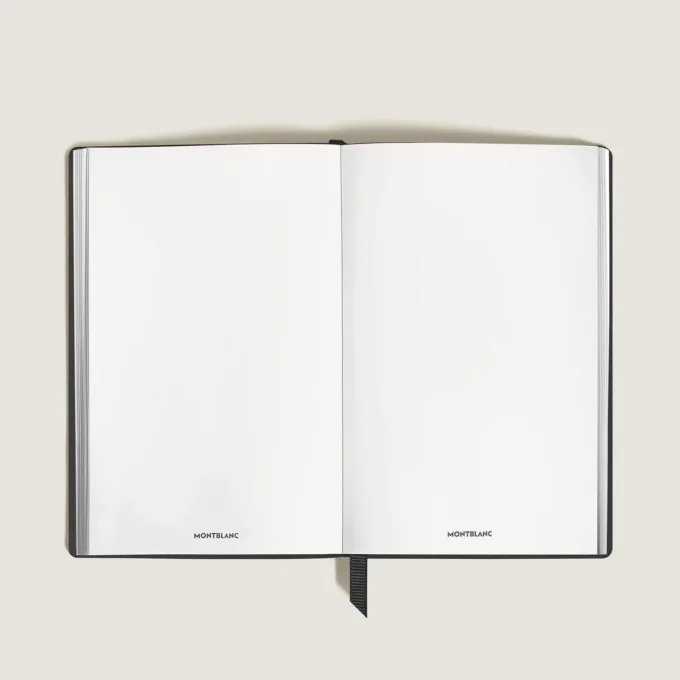 Cuaderno pequeño, piel Saffiano, negro – Páginas en blanco Cuaderno pequeño, piel Saffiano, negro – Páginas en blanco