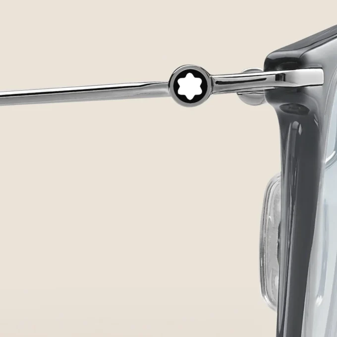 Gafas de sol cuadradas con montura inyectada gris Gafas de sol cuadradas con montura inyectada gris