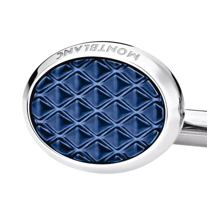 Gemelos Meisterstück Oval Steel Lacquer