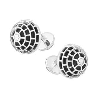 Gemelos Montblanc Meisterstück con piedra de ónix