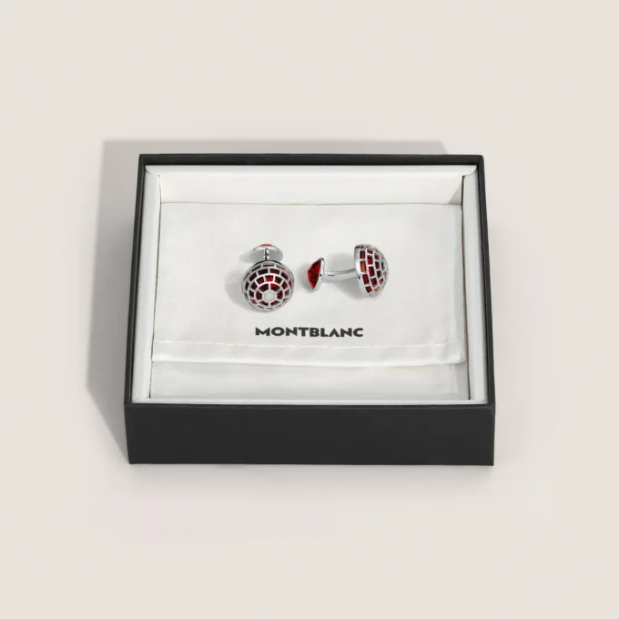 Gemelos Montblanc Meisterstück con piedra jaspe Gemelos Montblanc Meisterstück con piedra jaspe