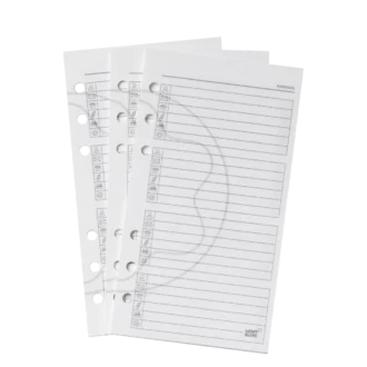 Hojas de direcciones y teléfonos medianas