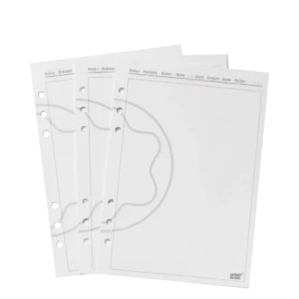 Hojas en blanco grandes