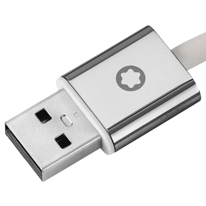 Juego de cables grises para auriculares Montblanc MB 01