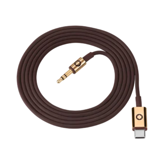 Juego de cables marrones para los auriculares Montblanc MB 01