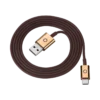Juego de cables marrones para los auriculares Montblanc MB 01