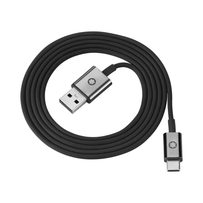Juego de cables negro para auriculares Montblanc MB 01
