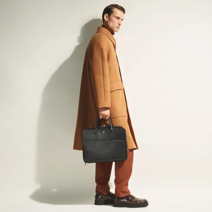 Maletín de documentos mediano con bolsillo