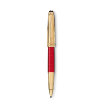 Meisterstück Solitaire Doué Red Hour Classique Rollerball Edición Especial