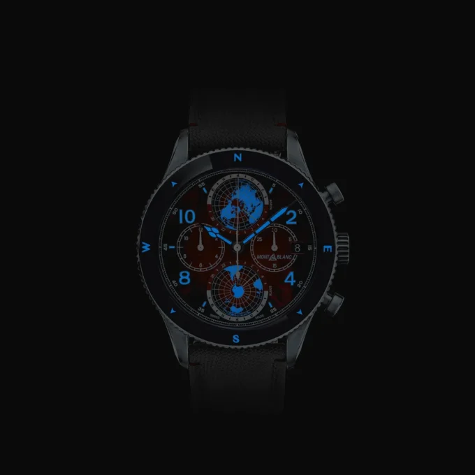 Montblanc 1858 Geosphere Chronograph 0 Oxygen Limited Edition – 290 piezas