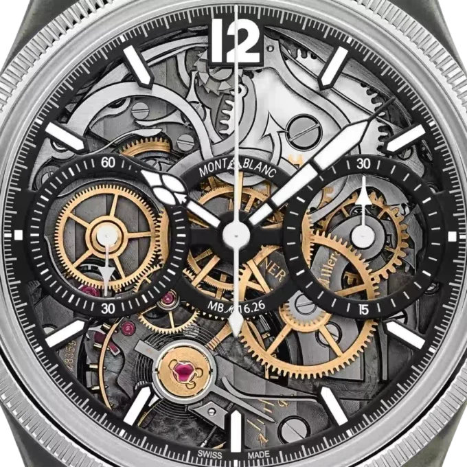 Montblanc 1858 The Unveiled Secret Minerva Monopusher Chronograph Limited Edition – 88 piezas
