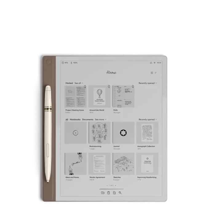 Montblanc Digital Paper color Elixir Gold