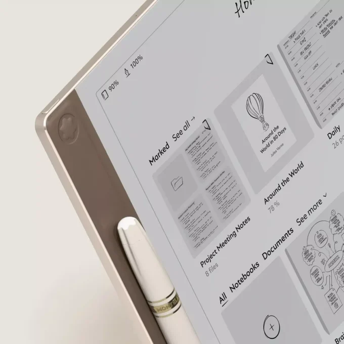 Montblanc Digital Paper color Elixir Gold