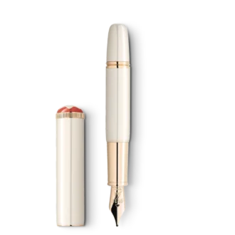 Montblanc Heritage Rouge et Noir «Baby» Edición Especial Pluma estilográfica color marfil F