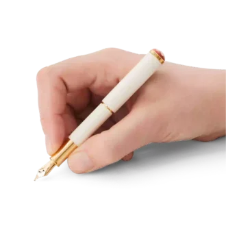 Montblanc Heritage Rouge et Noir «Baby» Edición Especial Pluma estilográfica color marfil F