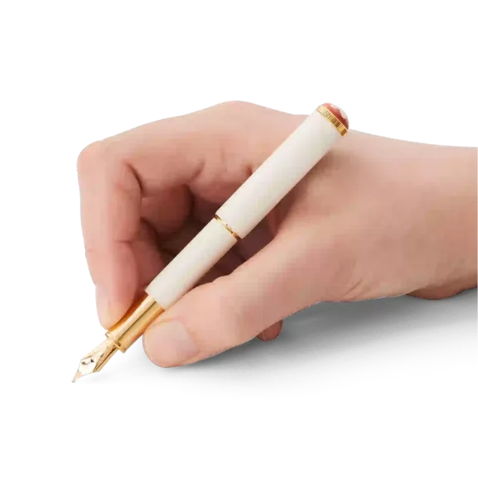 Montblanc Heritage Rouge et Noir «Baby» Edición Especial Pluma estilográfica color marfil F