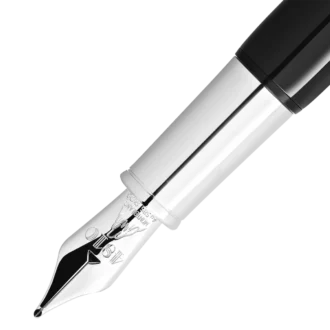 Montblanc Heritage Rouge et Noir «Baby» Edición Especial Pluma estilográfica negra