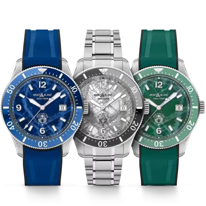 Montblanc Iced Sea Automatic Date Coffret Edición limitada: 191 piezas