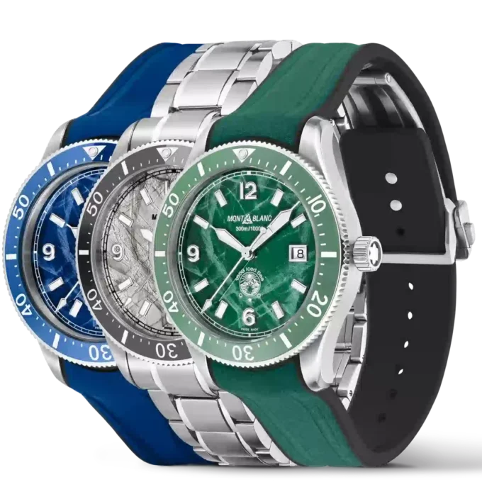 Montblanc Iced Sea Automatic Date Coffret Edición limitada: 191 piezas