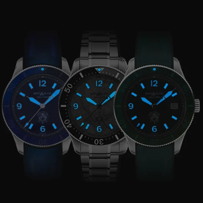 Montblanc Iced Sea Automatic Date Coffret Edición limitada: 191 piezas