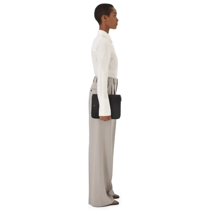 Pequeño soporte para cuaderno en piel Sartorial