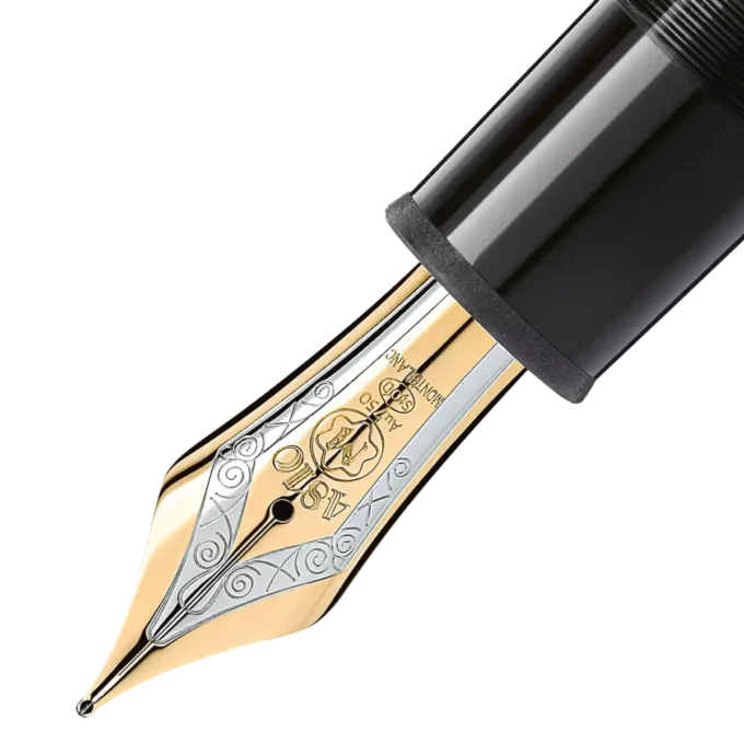 Pluma estilográfica Meisterstück 149 chapada en oro (F)