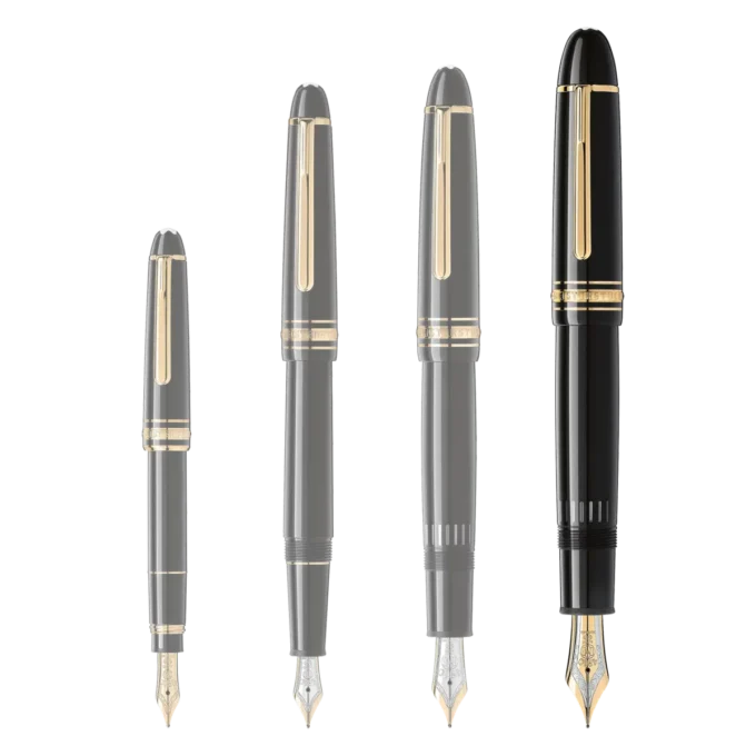 Pluma estilográfica Meisterstück 149 chapada en oro (F)