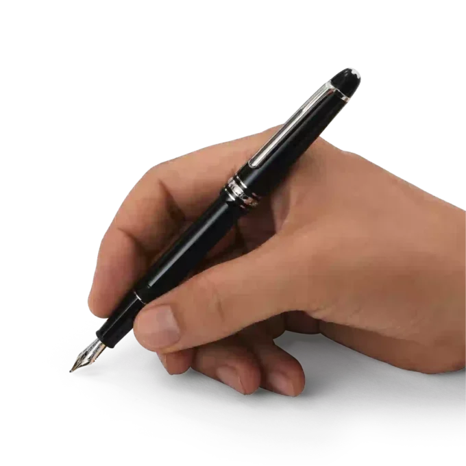 Pluma estilográfica Meisterstück Classique con recubrimiento de platino (F) Pluma estilográfica Meisterstück Classique con recubrimiento de platino (F)