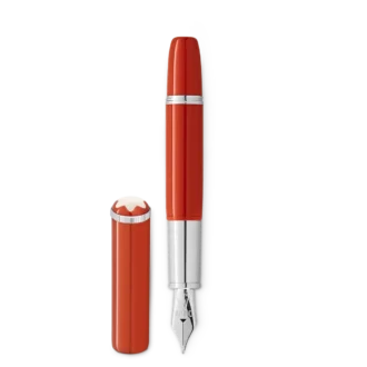 Pluma estilográfica Montblanc Heritage Rouge et Noir «Baby» Edición Especial color coral M