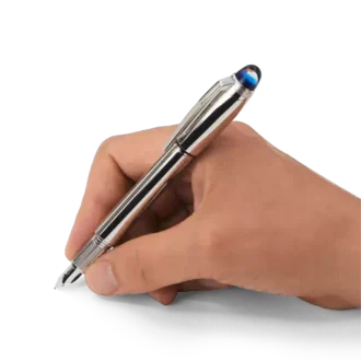 Pluma estilográfica StarWalker Metal con convertidor de pistón (F)