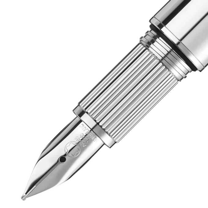 Pluma estilográfica StarWalker Metal con convertidor de pistón (F)