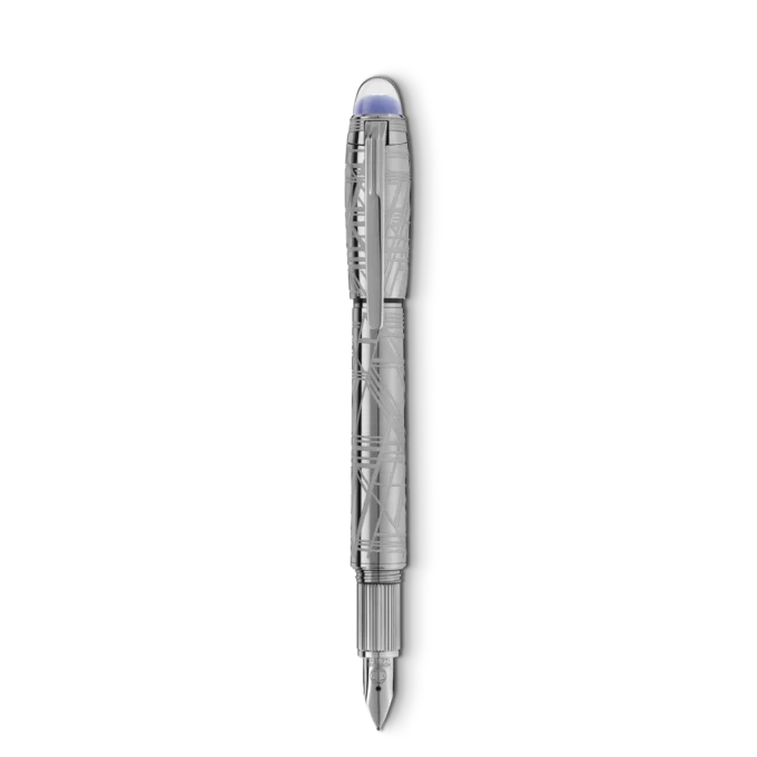 Pluma estilográfica StarWalker SpaceBlue Metal (F)
