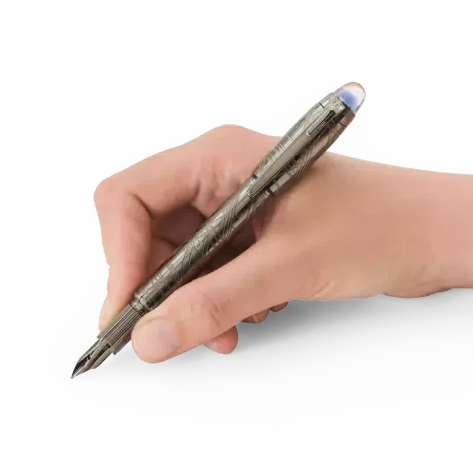 Pluma estilográfica StarWalker SpaceBlue Metal (F)